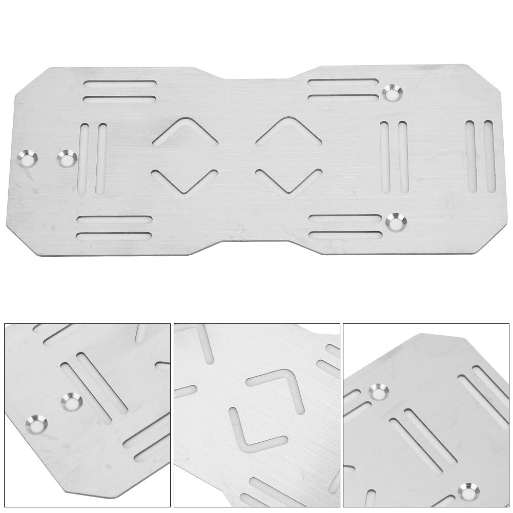 RC Metal Battery Mounting Plate Tray for G63 RC Crawler - Durable Aluminum Alloy Battery Holder for Off-Road RC Vehicles - Perfect for Rock Crawling, Trail Driving & RC Car Upgrades