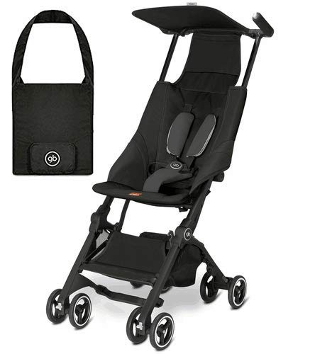 gb Pockit Ultra Lightweight Compact Stroller with Travel Bag - Perfect for Air Travel, City Commuting & Everyday Use