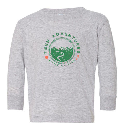 Littleton Toddler Long Sleeve T-Shirt for Boys & Girls - Soft Cotton Tee for Playtime & Outdoor Adventures