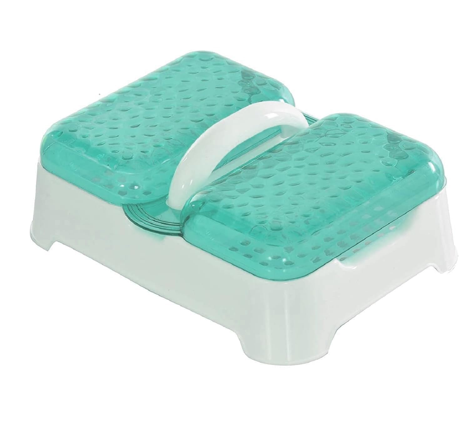 PUTHAK 2 in 1 Clear Plastic Soap Case with Lid - Portable Travel Soap Holder for Shower, Bathroom, Camping & Outdoor Use - Leakproof Soap Container Box (Random Color) Pack of 1