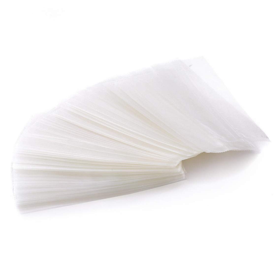 Idiytip 100Pcs Disposable Ice Pop Bags - Transparent Plastic Popsicle Molds for Freezing Treats & Homemade Ice Cream Storage - Perfect for Summer Parties, Kids Snacks & DIY Frozen Desserts