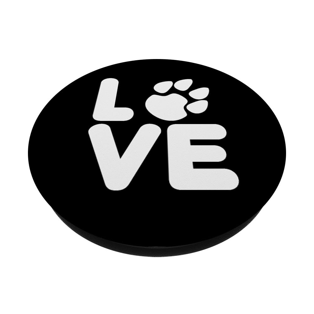 Dog Lover PopSockets Adhesive PopGrip with Paw Print Design - Perfect for Pet Owners, Phone Grips for Secure Hold While Walking Your Dog or Taking Selfies with Pets