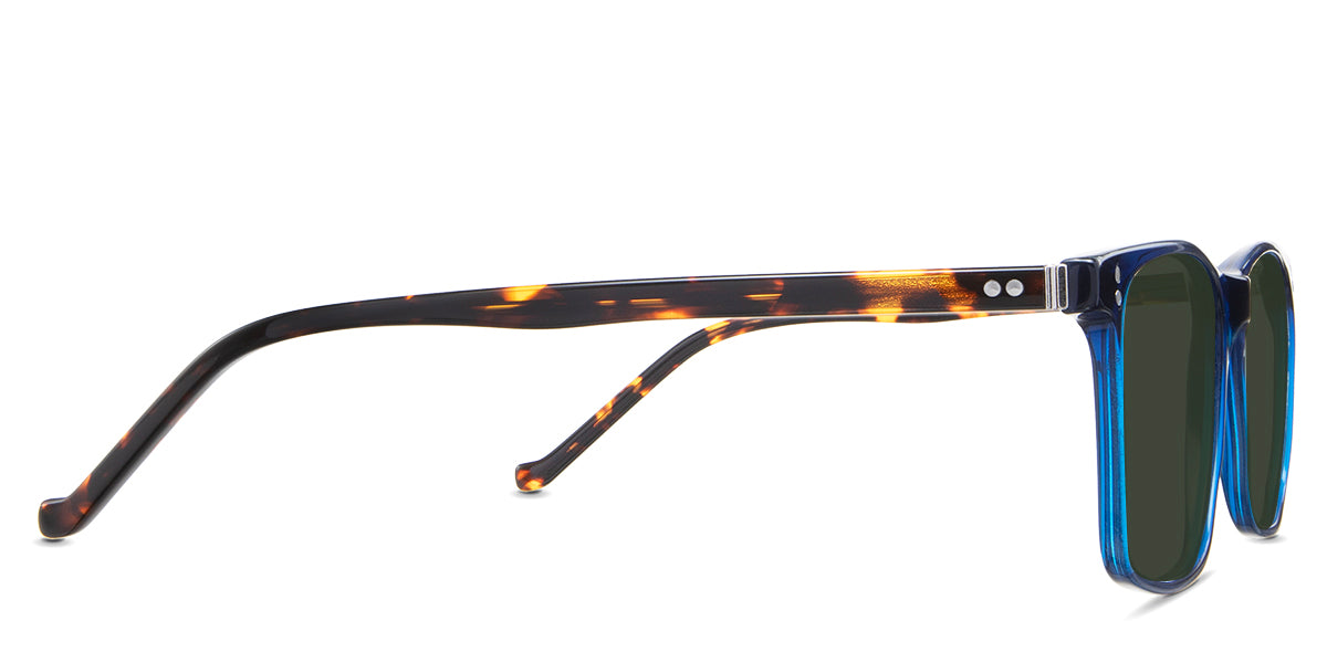 Patrick Men's Prescription Sunglasses - UV Protection Polarized Lenses for Driving, Fishing & Outdoor Activities