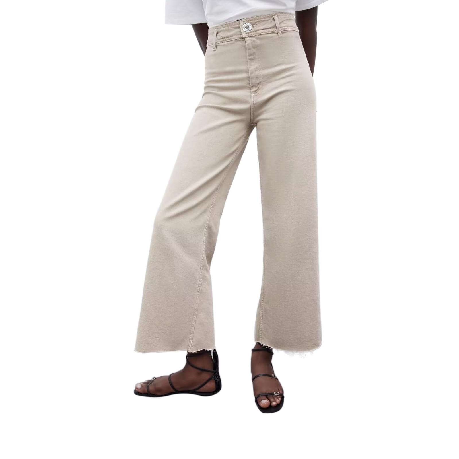 Women's High Waisted Wide Leg Jeans - Stretchy Denim Pants for Casual & Work Wear | Trendy 2025 Fashion | Perfect for Office, Weekend Outings & Everyday Comfort