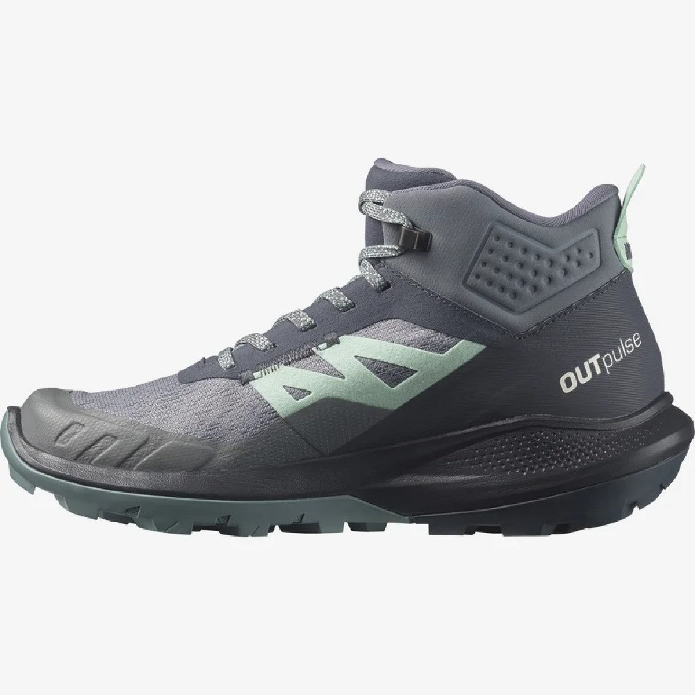 Salomon OUTpulse Mid GTX Women's Waterproof Hiking Boots - Lightweight & Durable for Outdoor Adventures, Trail Running & Backpacking