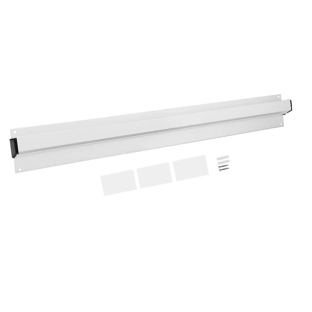 Tyenaza 50cm Aluminum Alloy Receipt Holder - Wall-Mounted Ticket & Bill Organizer for Restaurants, Offices, Hotels - Perfect for Cashier Counter, POS System, and Retail Store Organization
