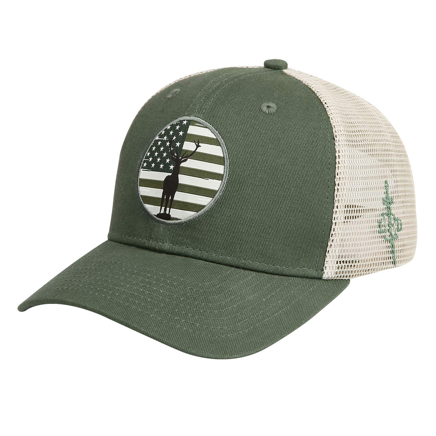 HDE Trucker Hat for Men - Breathable Mesh Snapback Performance Hat for Outdoor, Hiking, Camping & Adventure Activities