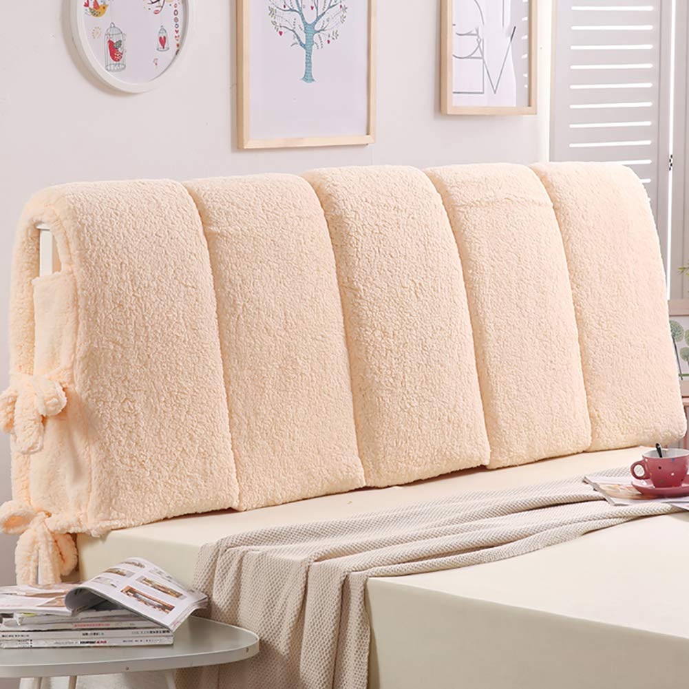 YZJJ Dustproof Solid Color Bed Headboard Slipcover - Decorative Bedside Protector for Bedroom | Perfect for Home Decor & Dust Protection