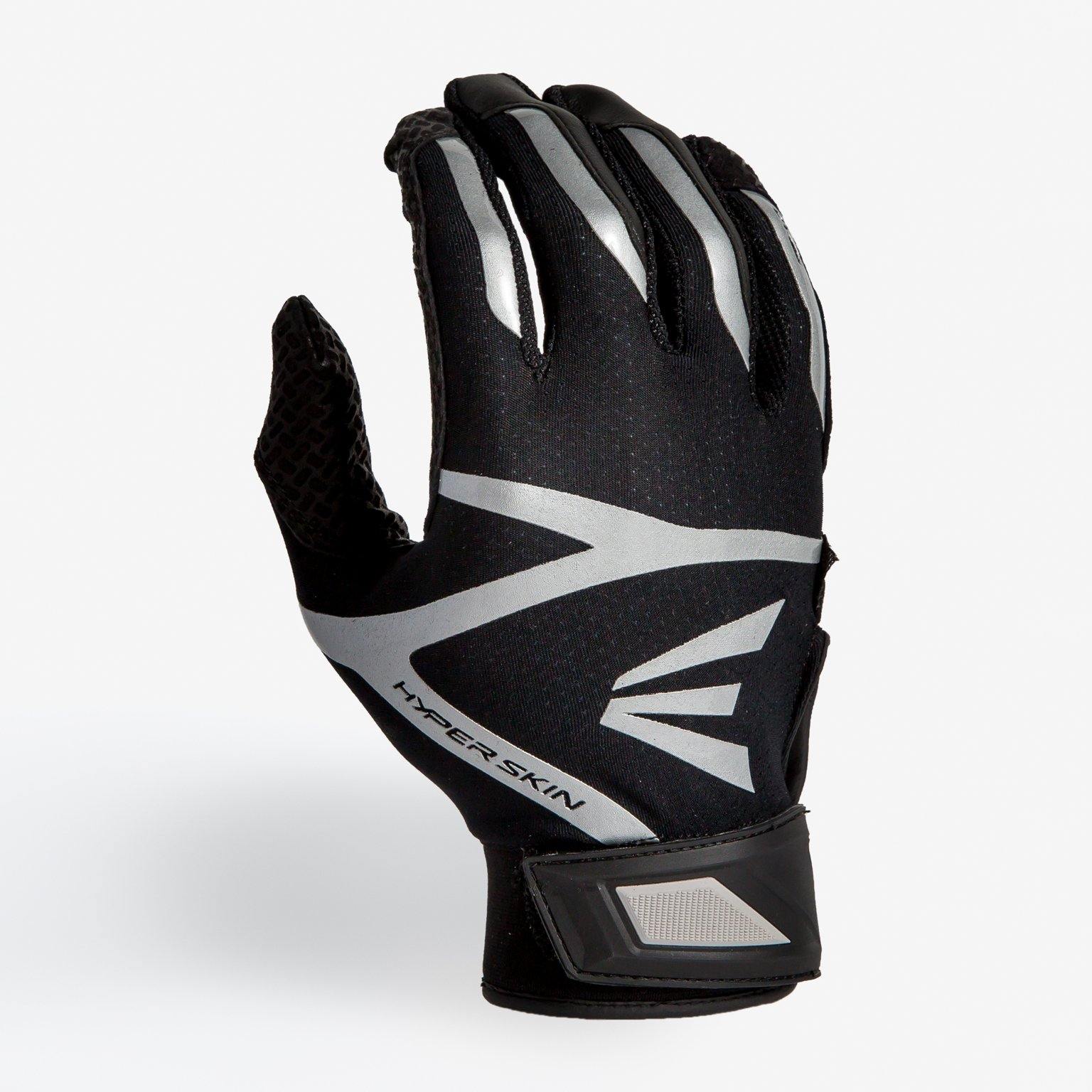 Easton Z10 Adult Baseball Batting Gloves - Lightweight & Durable for Hitting & Fielding - Perfect for Baseball, Softball & Training