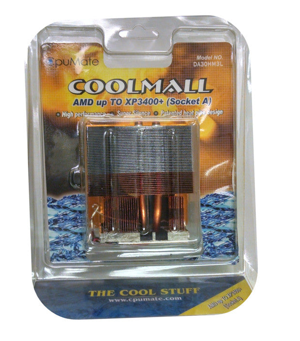 High-Performance CpuMate Coolmall AMD Socket A CPU Cooler DA30HM3L - Efficient Cooling Solution for Gaming PCs & Workstations