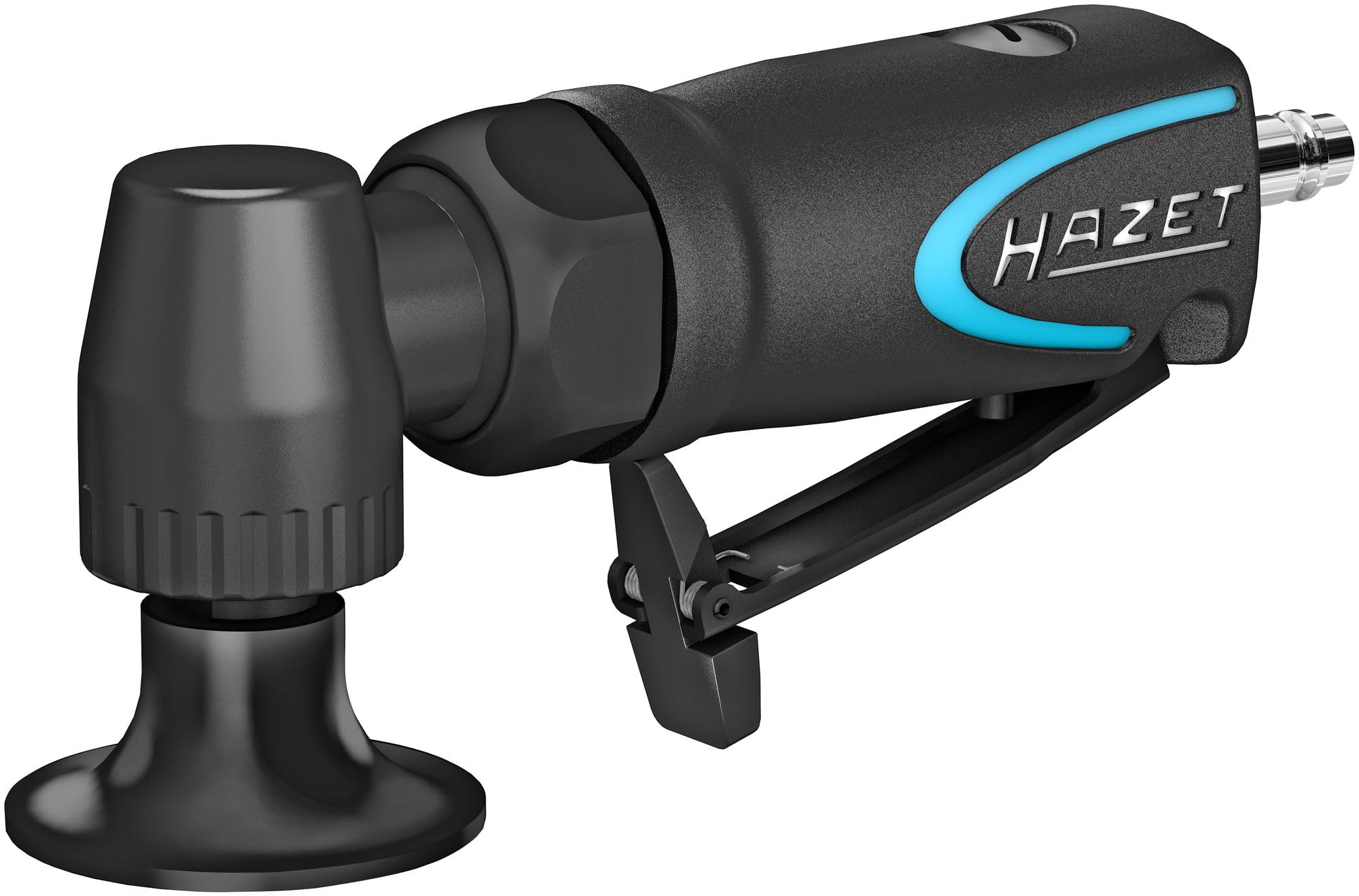 HAZET 9033M-11 Mini Disc Sander with Angled Head - Compact & Powerful Sanding Tool for Woodworking, Metal Polishing & DIY Projects