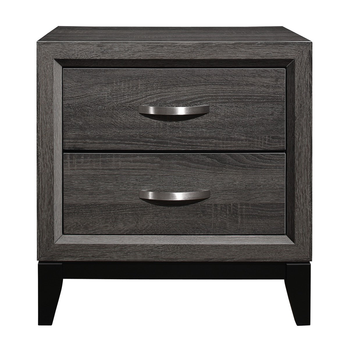 Modern Nightstand with USB Ports and Charging Station - Bedside Table for Bedroom, Living Room, and Office - Perfect for Phones, Lamps, and Books