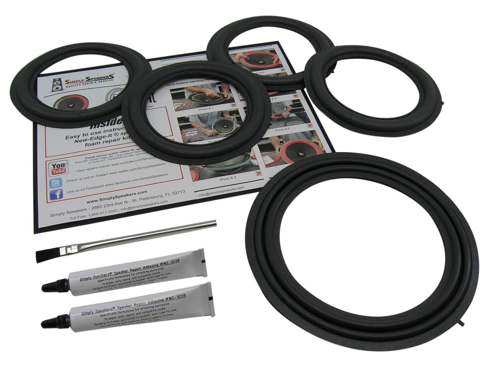 2005-2006 Lexus LS430 Mark Levinson Speaker Repair Kit - Complete Audio System Replacement Set for Car Stereo Upgrade | Perfect for DIY Fixes & Premium Sound Enhancement