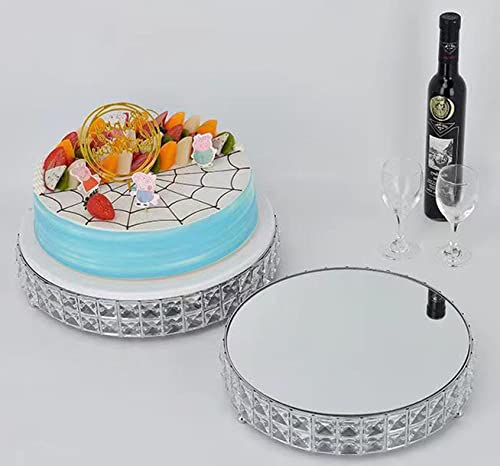 3-Piece Crystal Beaded Chandelier Cake Stand Set (12