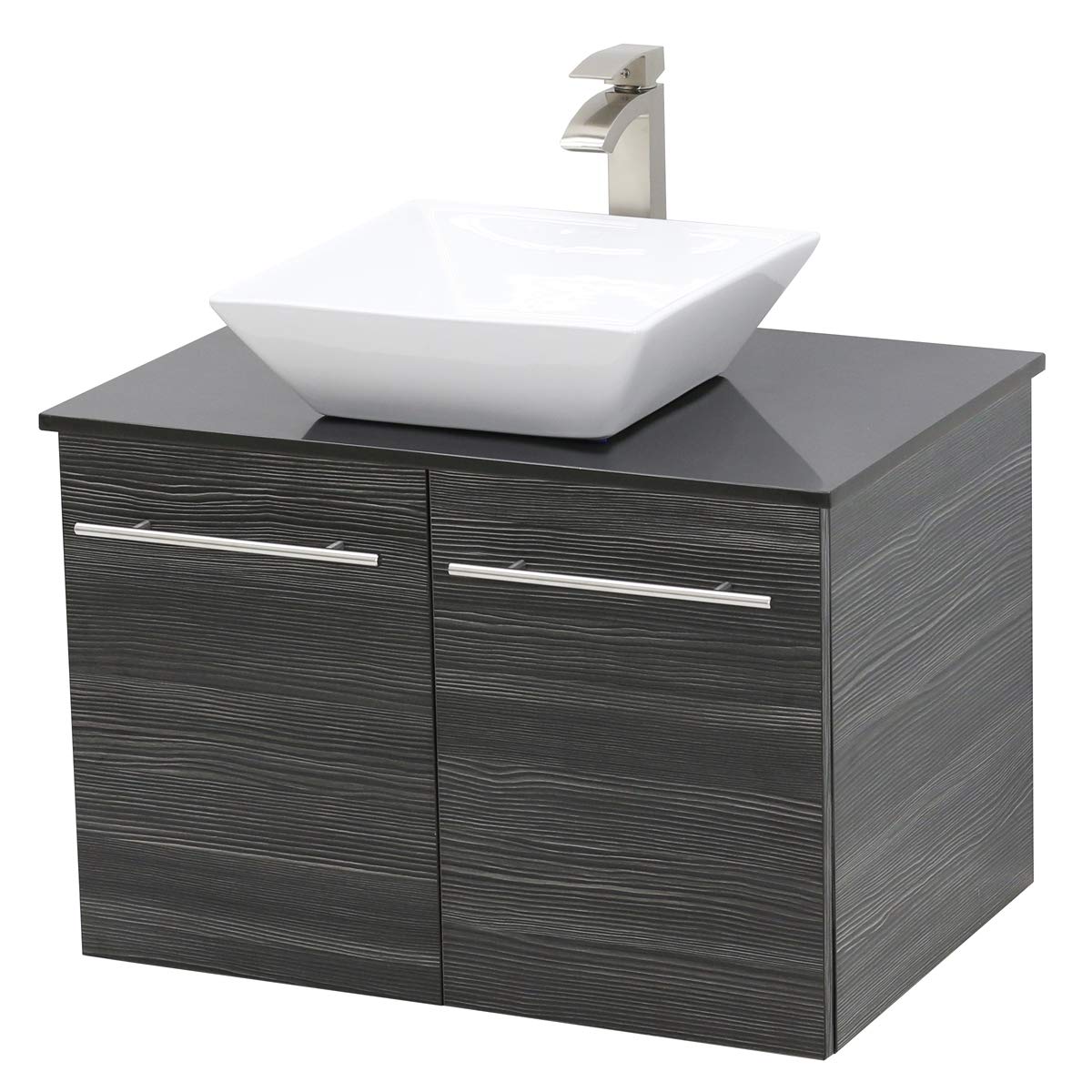 Wall Mount Floating Vanity Sink Set - 36