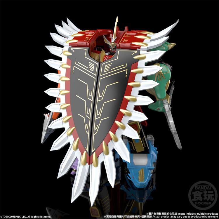 Bandai Shokugan SMP Hyakuju Sentai Gaoranger GaoIcarus Model Kit Set - Build & Display Your Own Super Sentai Robot for Collectors & Anime Fans