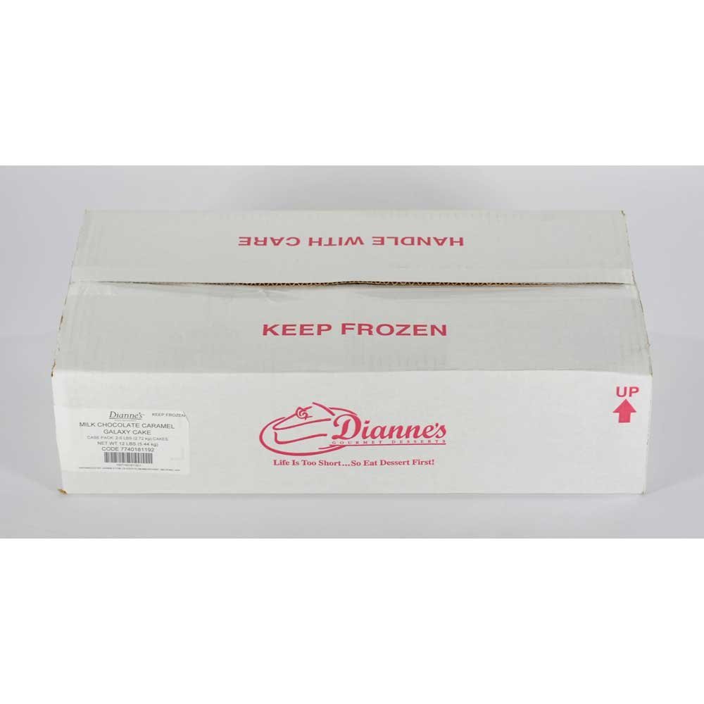 Dianne's Gourmet Caramel Milk Chocolate Cake - 5.75 lb (2-Pack) | Decadent Dessert for Parties, Holidays & Gift Giving