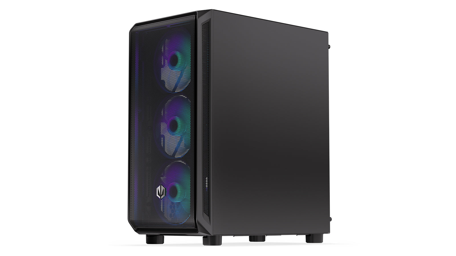 Endorfy Arx 500 ARGB Mid-Tower ATX PC Gaming Case - High Airflow, Tempered Glass, RGB Lighting (EY2A011) - Perfect for Gaming Rigs & Streaming Setups