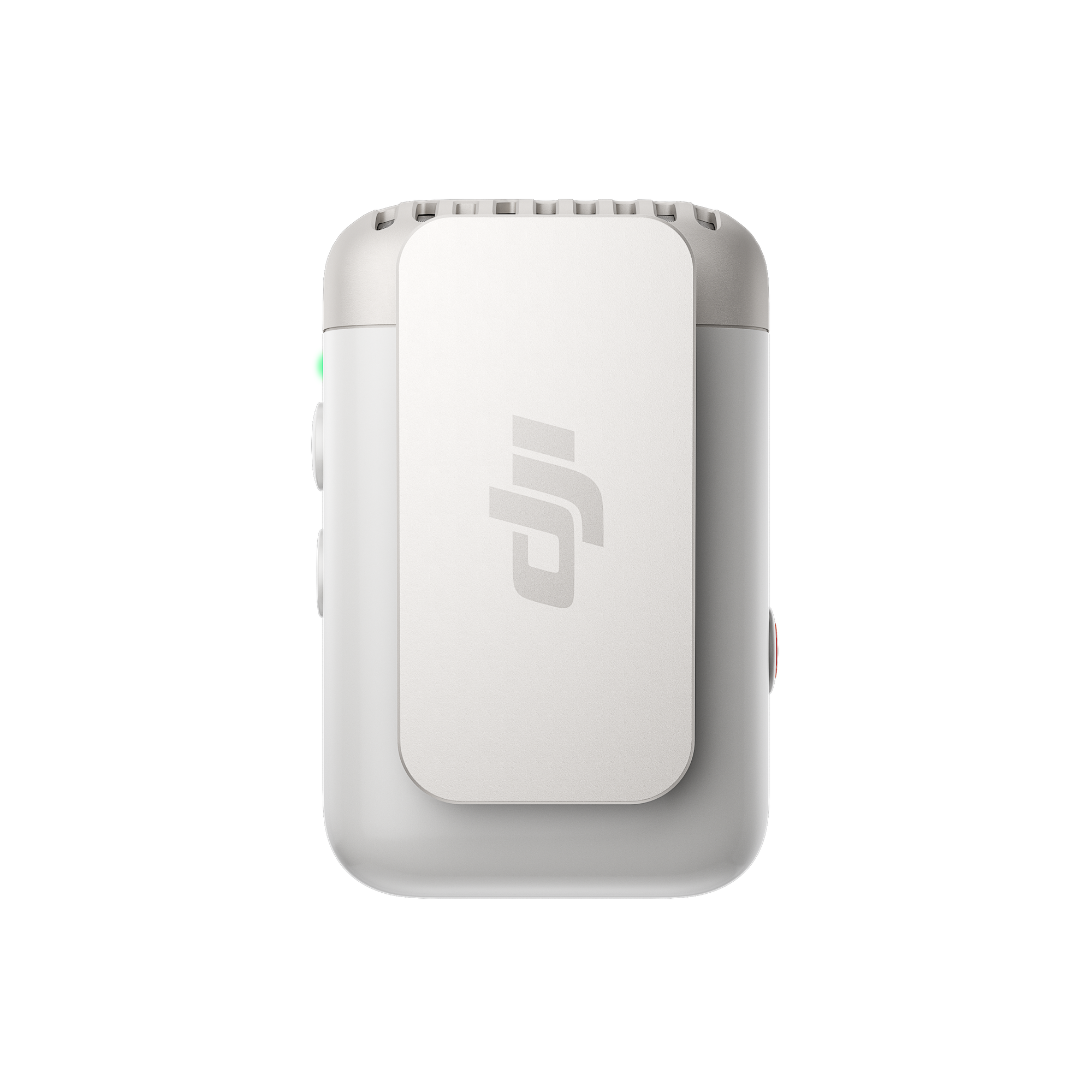 DJI Mic 2 Wireless Lavalier Microphone Transmitter (Pearl White) - Professional-Grade Audio for Vlogging, Interviews & Content Creation