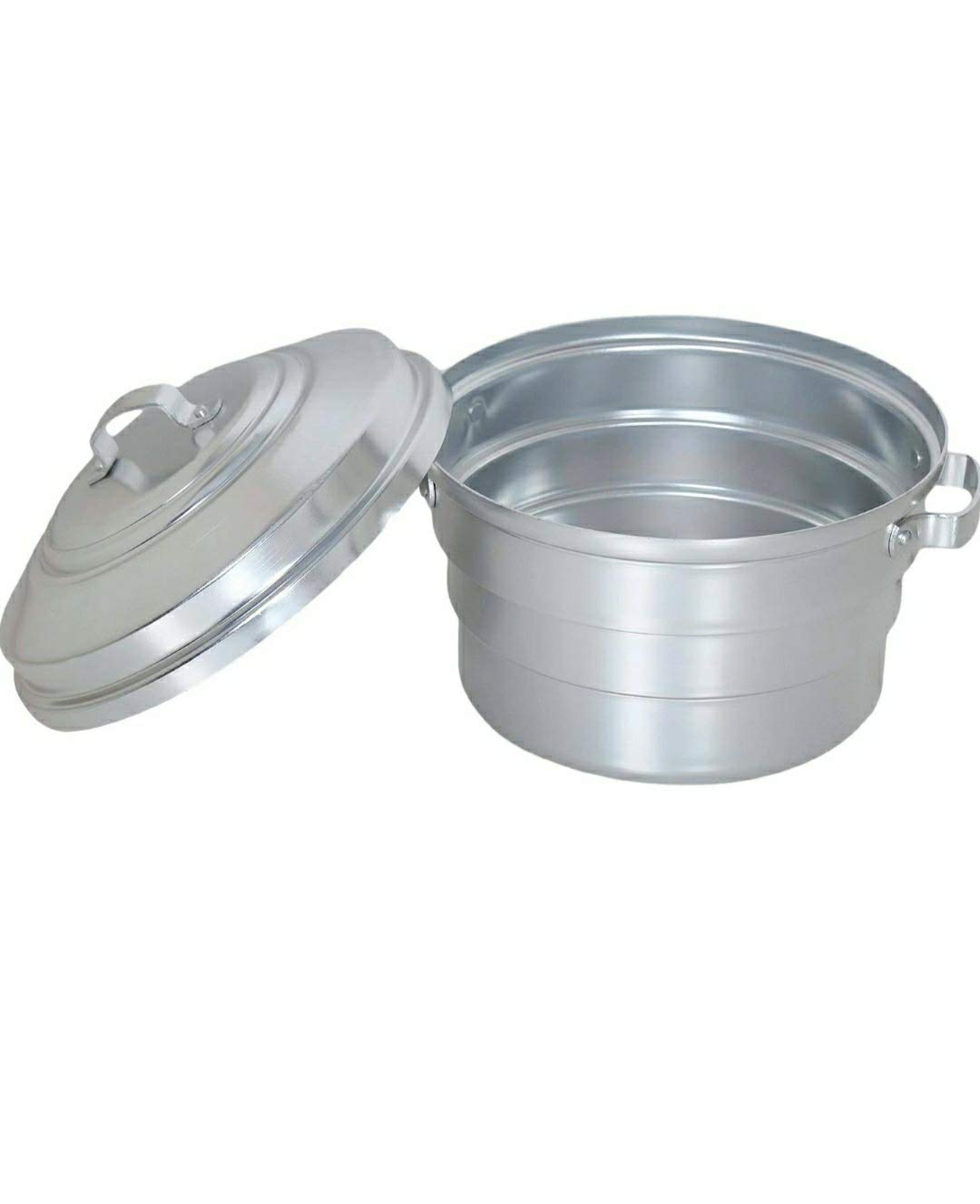 Premium Anodized Aluminum Idli Maker & Steamer - 10 Inch Traditional Indian Idly Pot (Paanai) for Healthy Breakfast & Homemade Snacks