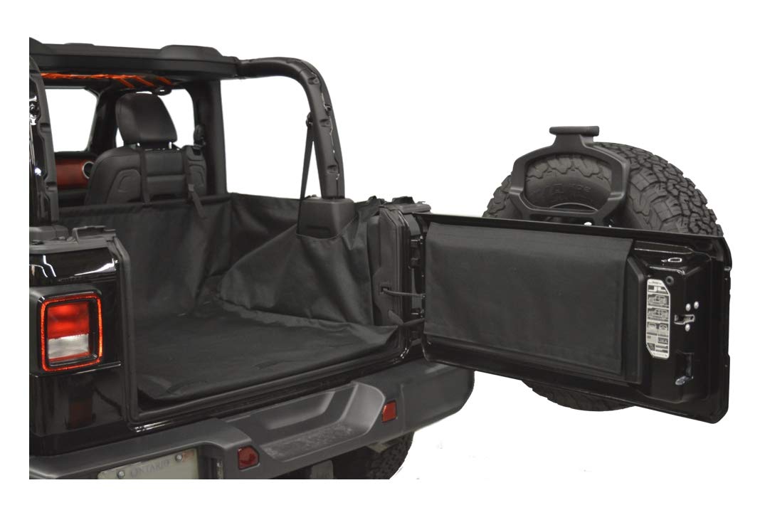 Jeep JL & JLU Cargo Liner - Premium Trunk Mat for 2 Door & 4 Door Models (2018-2023) | Waterproof Rear Seat Protection for SUVs, Camping & Road Trips