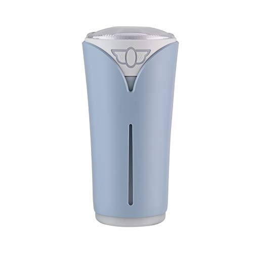 Aghami 3-in-1 USB Ultrasonic Humidifier, Aroma Diffuser & LED Night Light - Portable Mini Air Cooler for Home, Office, Car & Travel (Blue) | Perfect for Dry Air Relief, Aromatherapy & Mood Lighting