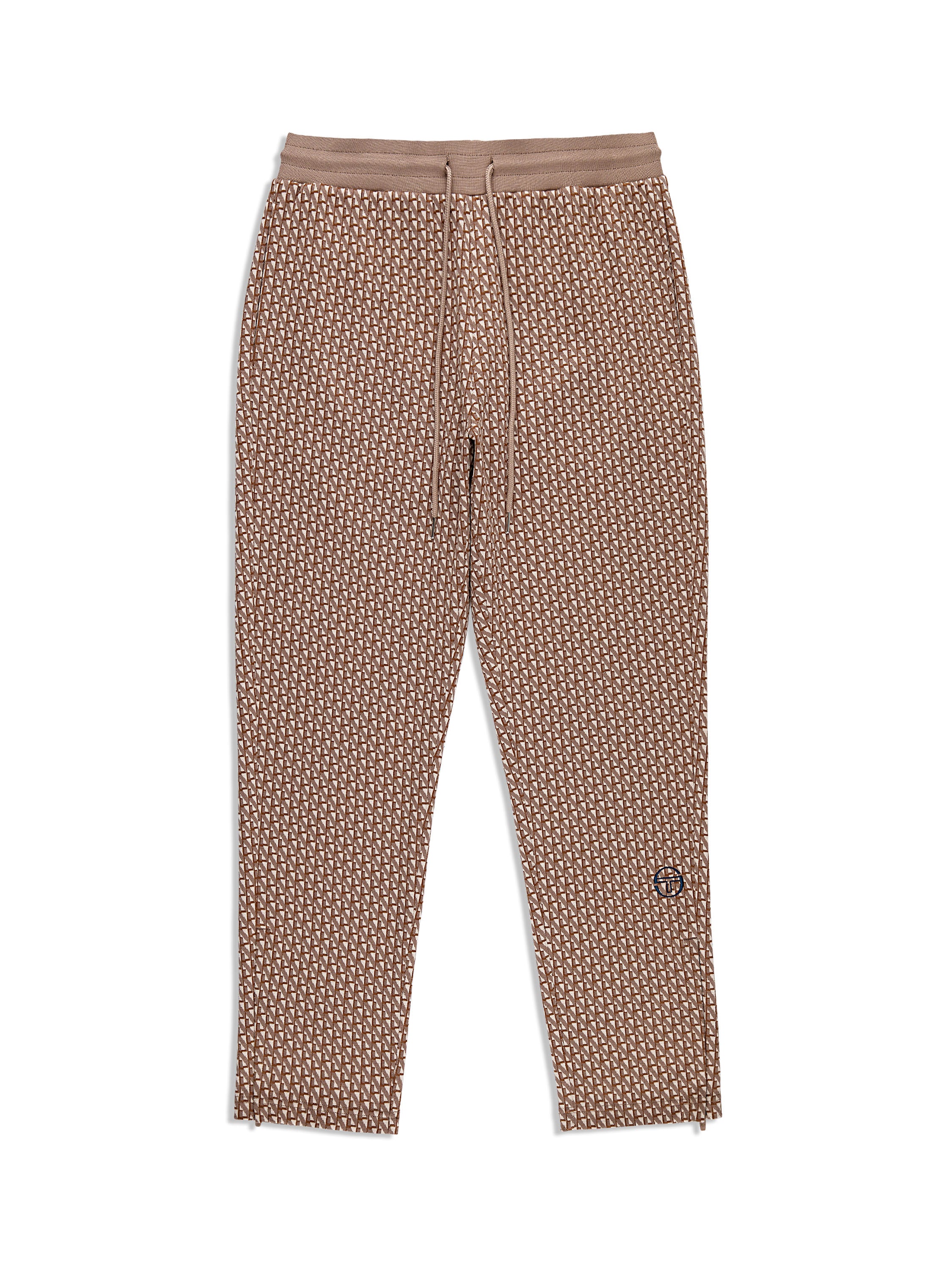 Paolo Knit Track Pants - Taupe Grey | Comfortable & Stylish Joggers for Men | Perfect for Gym, Lounge & Casual Wear