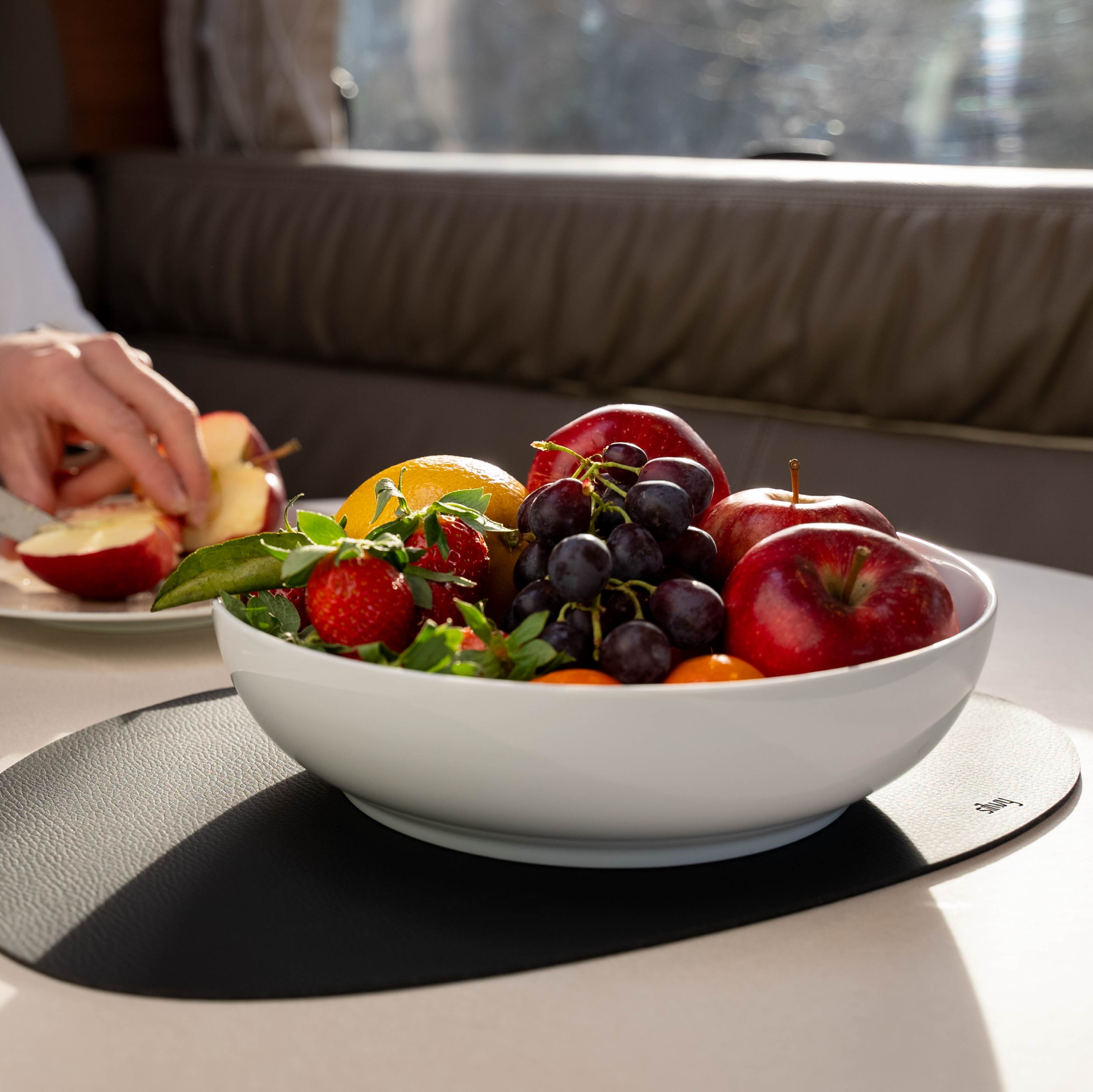Premium Metal Nano Gel Placemat Set - Large Size for Dining Table, Party & Home Decor - Elegant & Durable Placemats for Everyday Use & Special Occasions