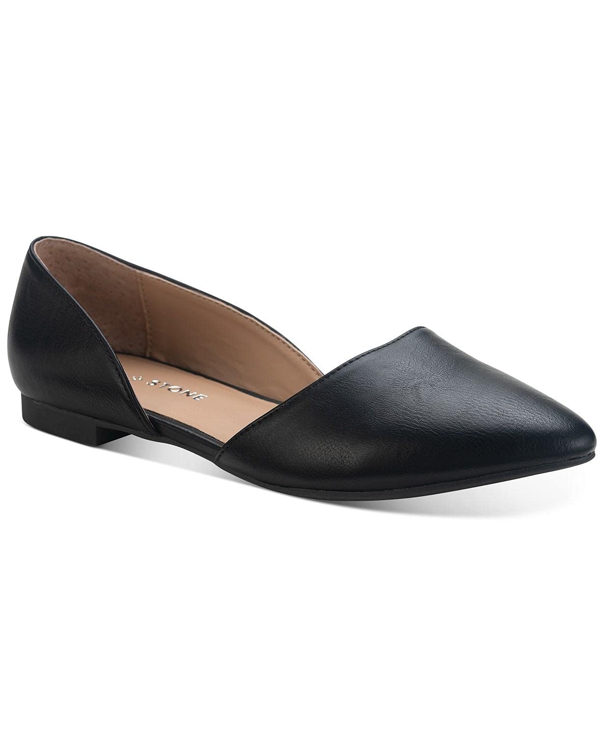 Women's Microsuede Pointed Toe D'Orsay Pumps - Office & Party Wear