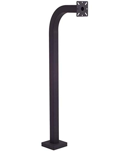 Universal Keypad Gooseneck Mount - Compatible with Keypads, Telephone Entry Systems, Card Readers & Access Control Devices | Perfect for Secure Entry Systems, Apartment Buildings & Commercial Security Installations