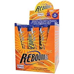 Rebound FX Sports Energy Drink Mix - Citrus Punch Flavor - 30 Stick Packs (2 Pack) | Electrolyte Hydration for Athletes & Workout Recovery | Gym, Running, Cycling & Outdoor Sports