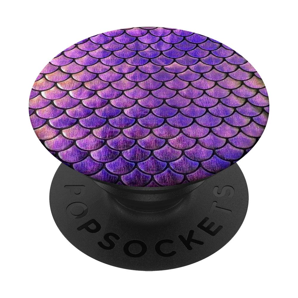 Purple Violet Iridescent Mermaid Tail Scales - Shimmery Fish Scale Fabric for Costumes, Mermaid Tails & Fantasy Cosplay
