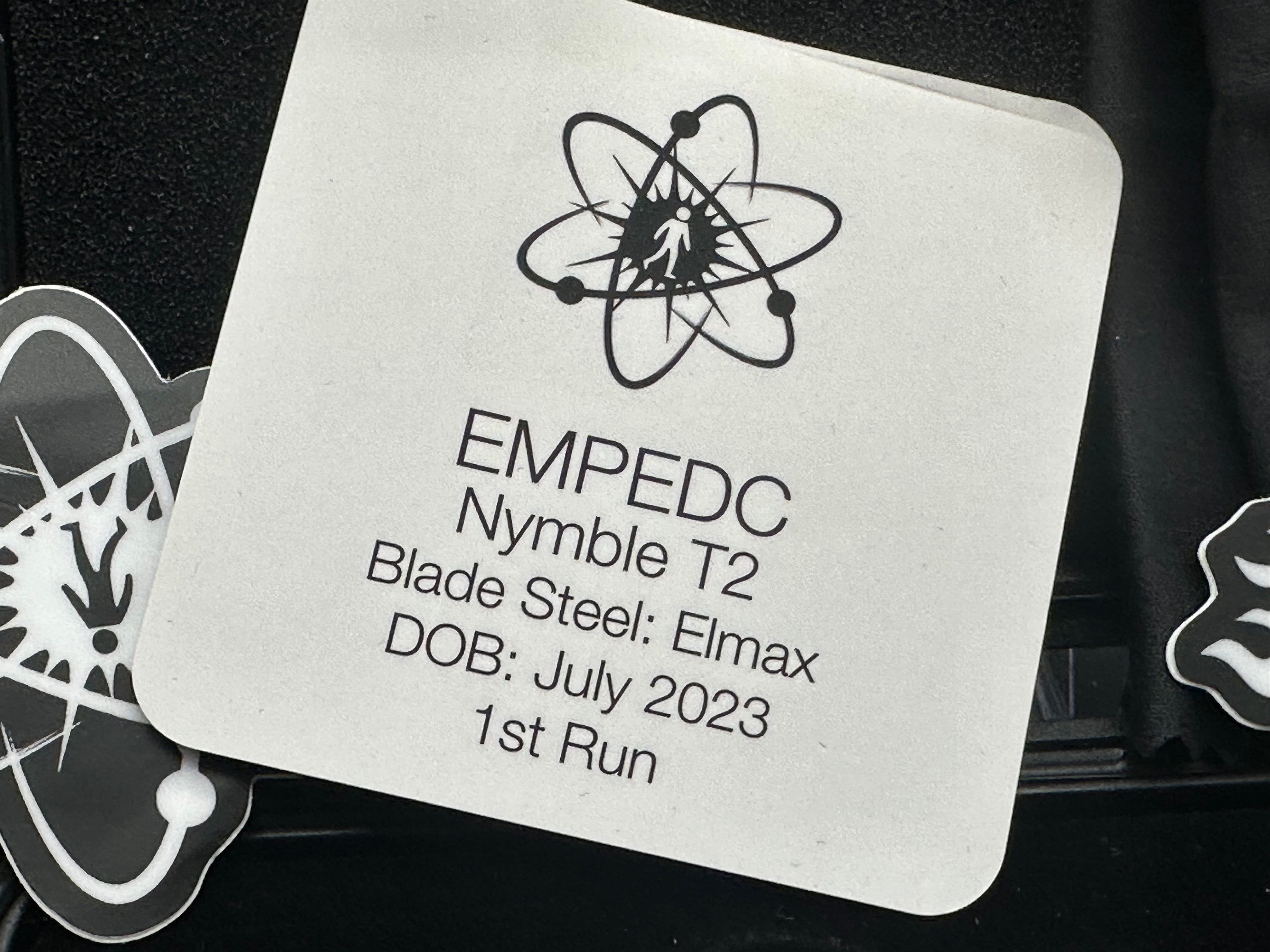 EMPEDC Nymble T2 Folding Pocket Knife - 1st Run Limited Edition with ELMAX Steel Blade | Perfect for Everyday Carry, Outdoor Adventures & Survival Gear