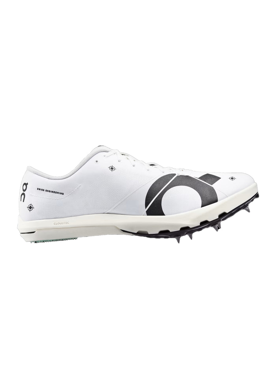 Women's Cloudspike 10,000m Running Shoes - Breathable Lightweight Undyed White & Mint Sneakers for Jogging, Gym Workouts & Outdoor Activities