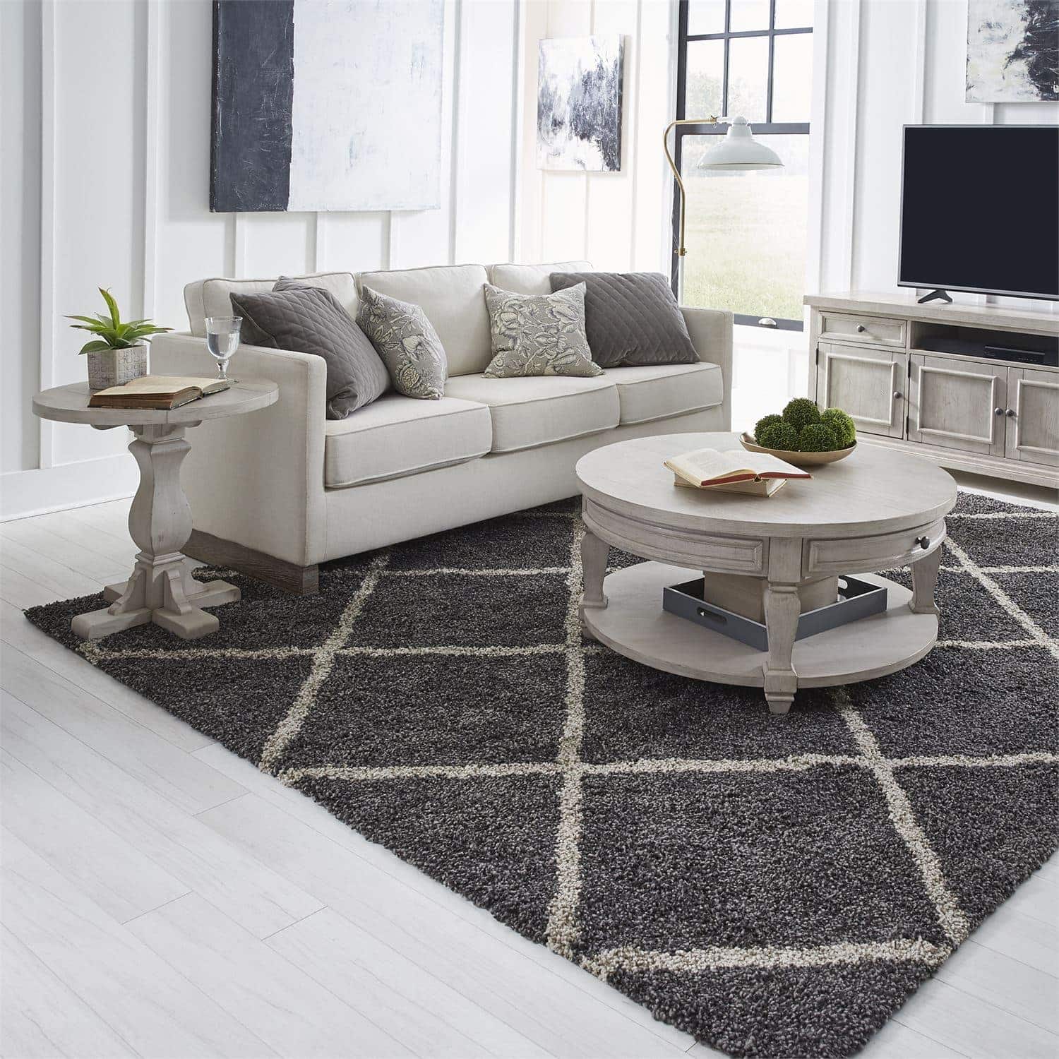 Drop Leaf End Table - Space Saving Side Table for Small Spaces - Perfect for Living Room, Bedroom, or Dorm Decor