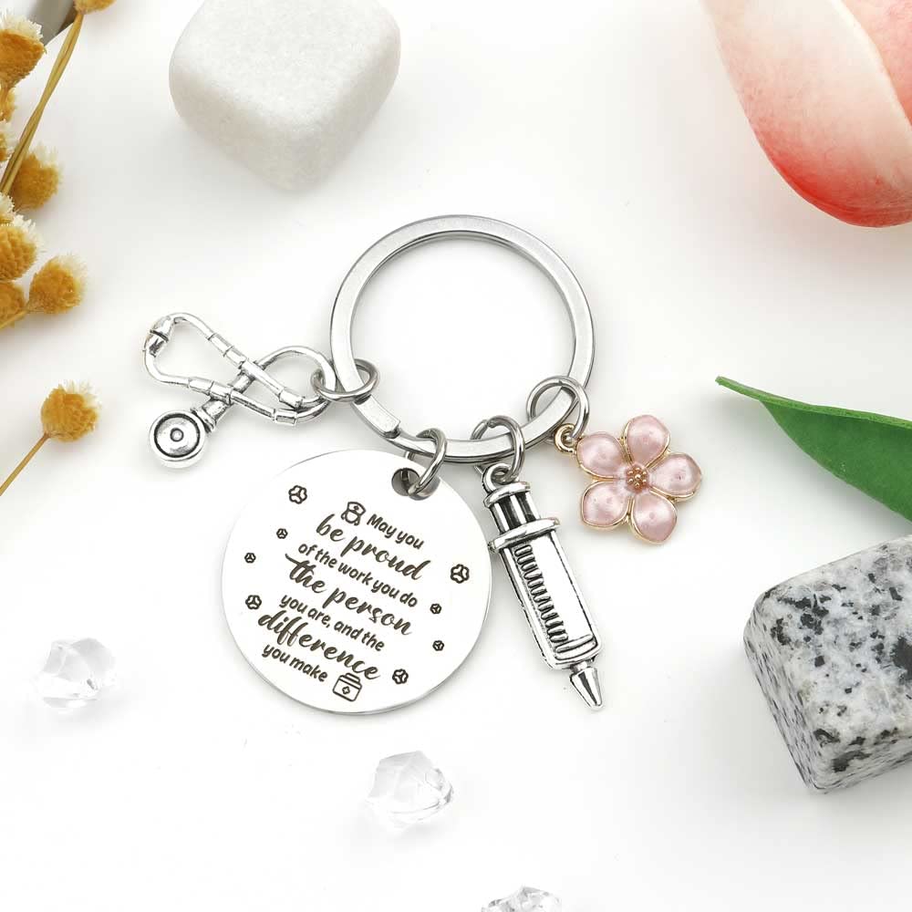Best Nurse Graduation Gifts for Women - IFFMU Nursing Appreciation Keychain | Perfect for Nurses Week, Clinicals & Healthcare Professionals