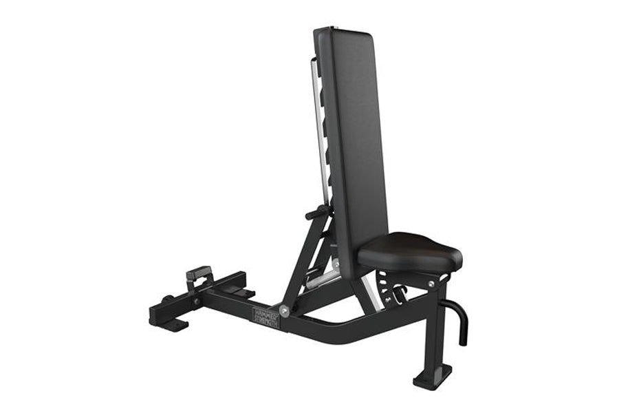Hammer Strength Adjustable Weight Bench for Home Gym - Heavy Duty Workout Bench for Strength Training, Dumbbell Exercises & Full Body Workouts