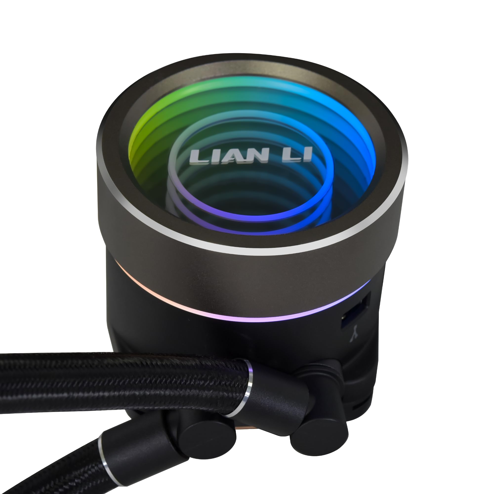 Lian Li Galahad II Trinity 360mm AIO RGB CPU Liquid Cooler - High Performance Black Water Cooling System for Gaming PC & Workstation Builds