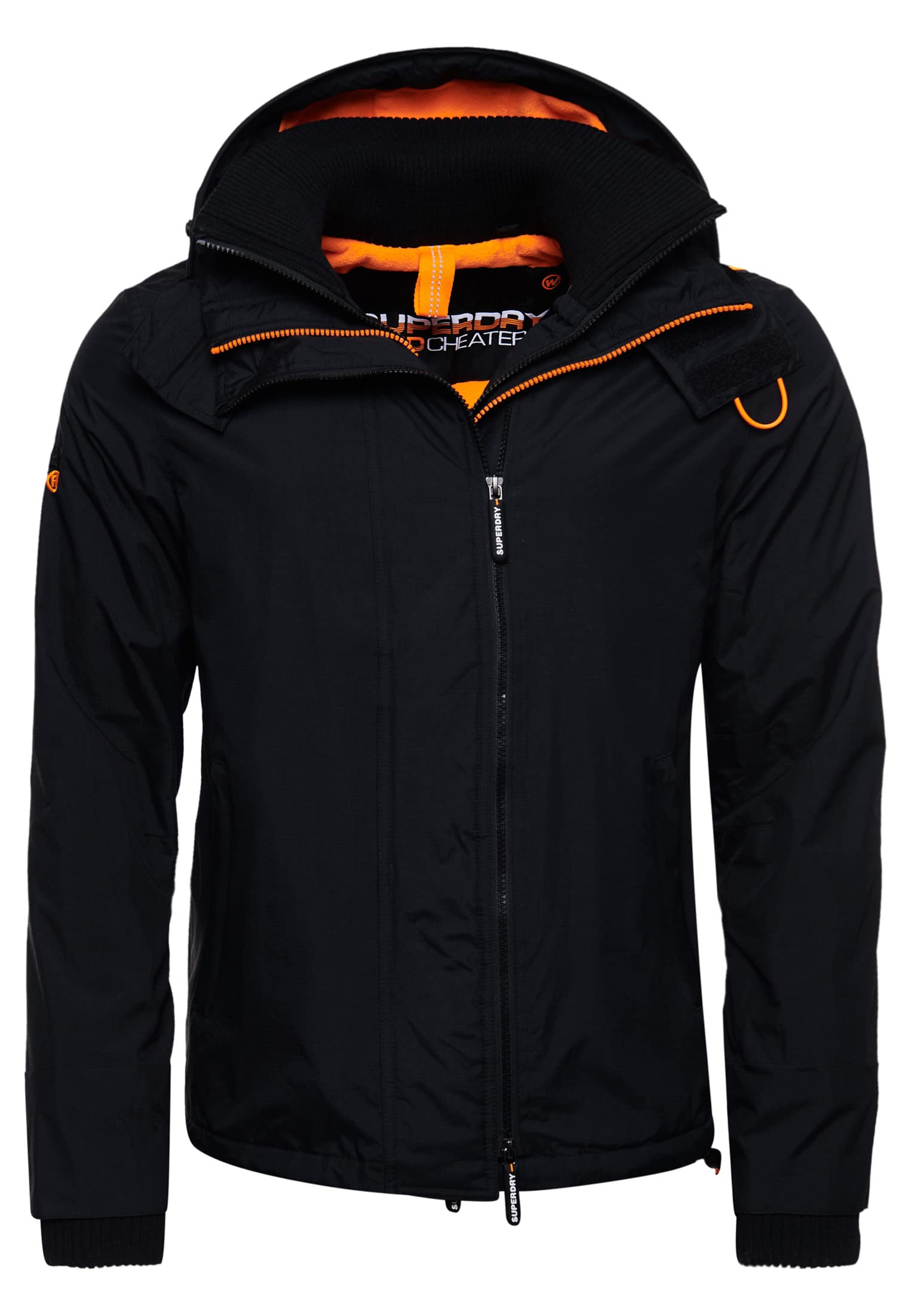 Superdry Men's Arctic Pop Zip Hood Windcheater Jacket - Lightweight Waterproof Outdoor Windbreaker for Hiking, Running & Casual Wear