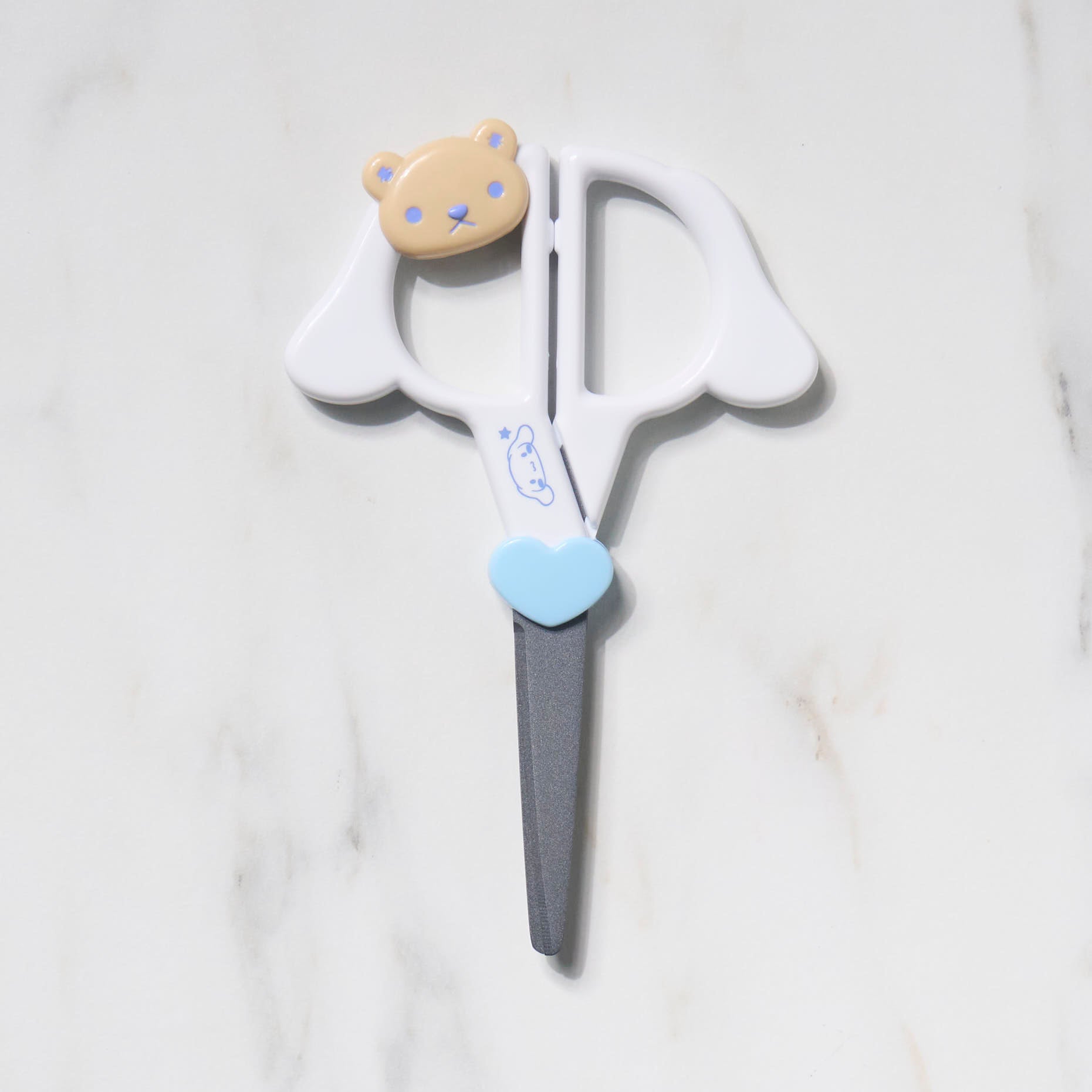 Sanrio Character Face Cut Scissors - Professional Stainless Steel Craft Scissors for DIY Paper Cutting, Scrapbooking & Card Making - Perfect for Hello Kitty, My Melody & Kuromi Fans