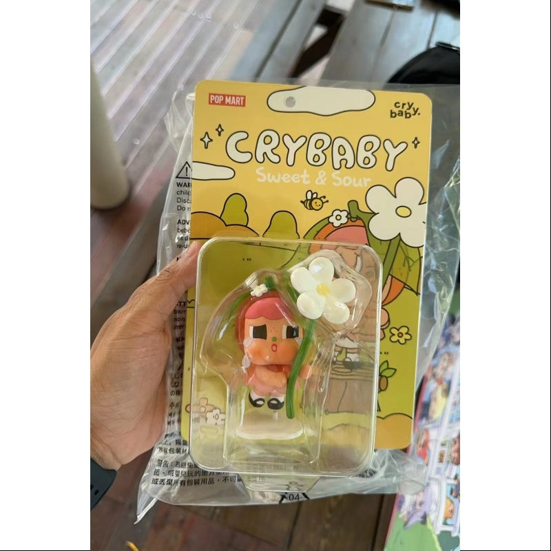 **2024 Limited Edition Crybaby Sweet & Sour Art Toy Figurine – Collectible Vinyl Figure for Display & Gifting**    *(Perfect for Anime Lovers, Kawaii Decor, and Unique Gift Ideas)*