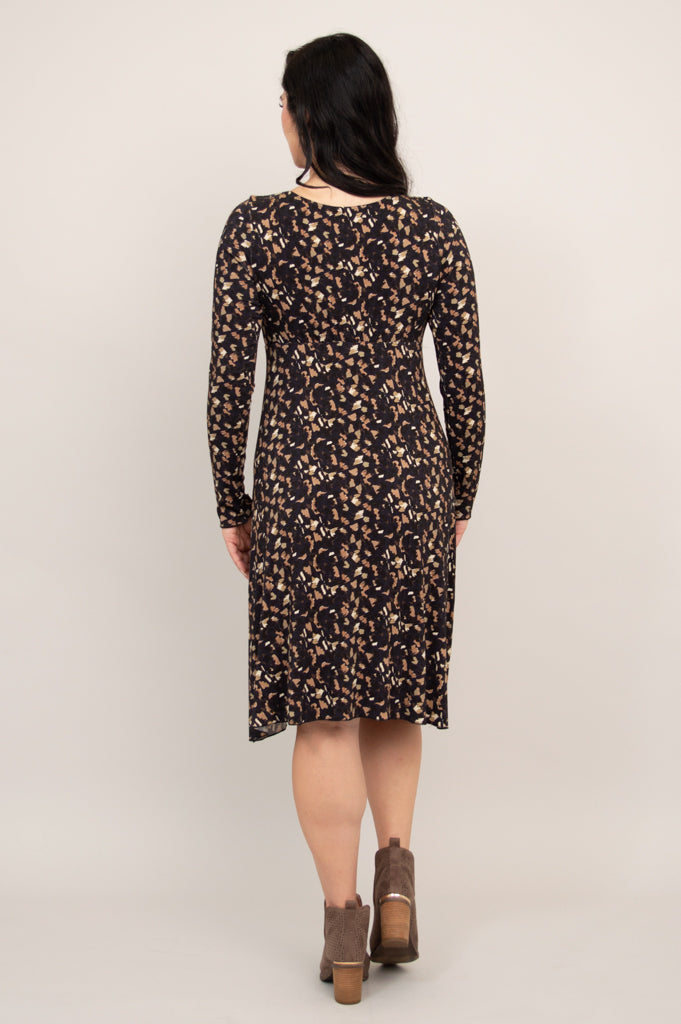 Denver Dress - Soft Calico & Bamboo Fabric - Women's Casual Summer Dress - Perfect for Beach, Picnic & Outdoor Activities