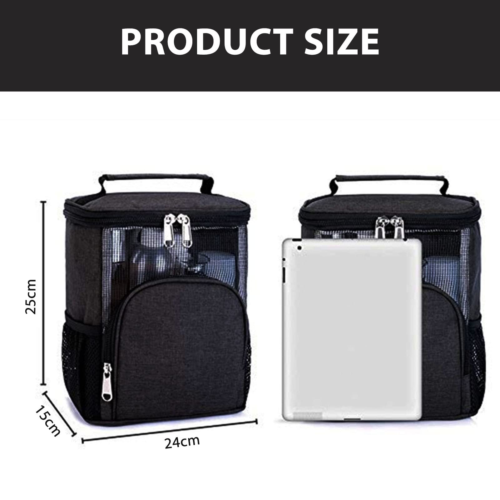 VALINK Hanging Toiletry Bag for Women - Waterproof Cosmetic Organizer with Metal Hook - Travel Makeup Storage Case for Bathroom, Shower & Gym Essentials