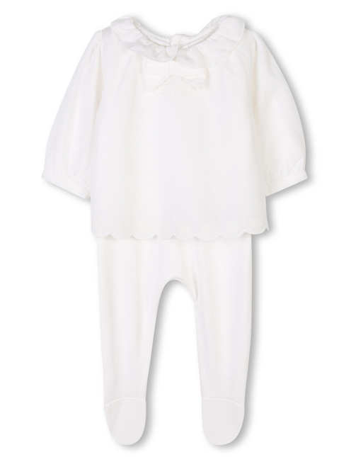 Chloe Baby Footie 2-in-1 Pajamas - Soft Cotton Sleepwear for Infants (3-6 Months) - Perfect for Nursery, Bedtime & Playtime