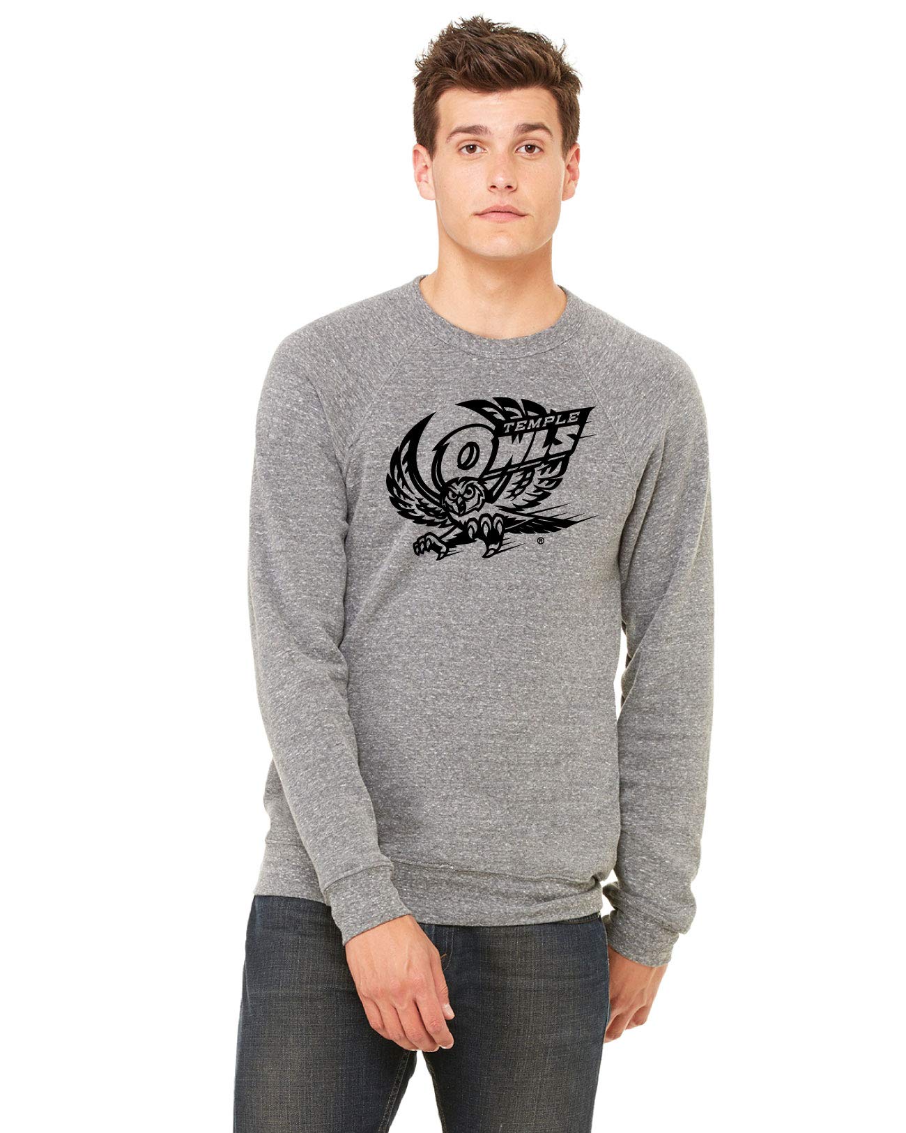 J2 Sport Temple University Owls NCAA Unisex Hoodie & Sweatshirt - Comfortable College Fan Gear for Game Day, Campus Wear & Casual Outfits