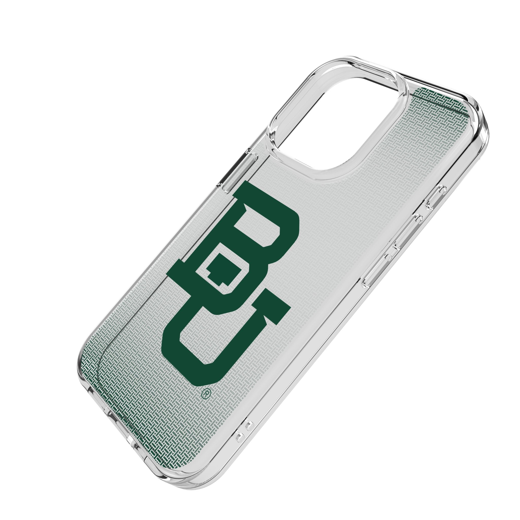 Baylor University Bears Clear Linen Phone Case for Apple iPhone - Perfect for School Spirit & Everyday Protection