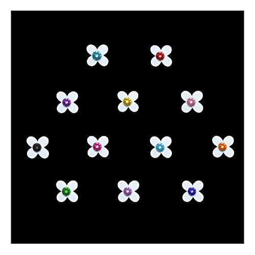 Comet Busters Cute Bindi Stickers for Kids & Girls - 6mm Face Decoration Stickers (BBO042) - Perfect for Diwali, Halloween Costumes & Birthday Parties