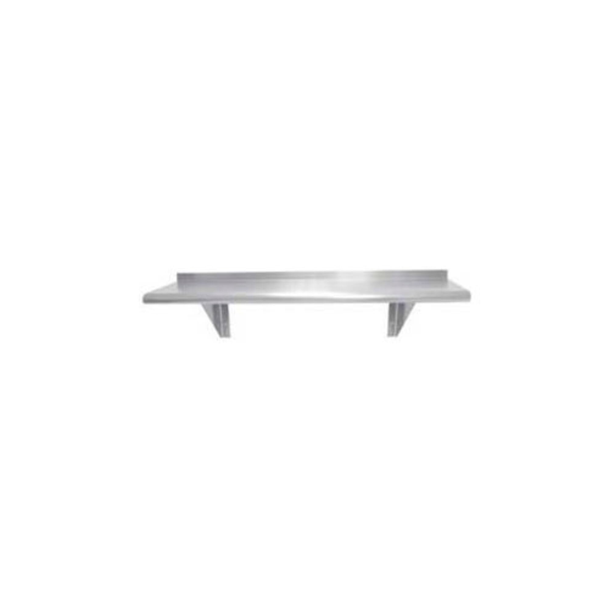Advance Tabco WS-15-36 Stainless Steel Wall-Mounted Shelf - Heavy Duty Kitchen Shelf for Restaurants, Commercial Use & Home Storage