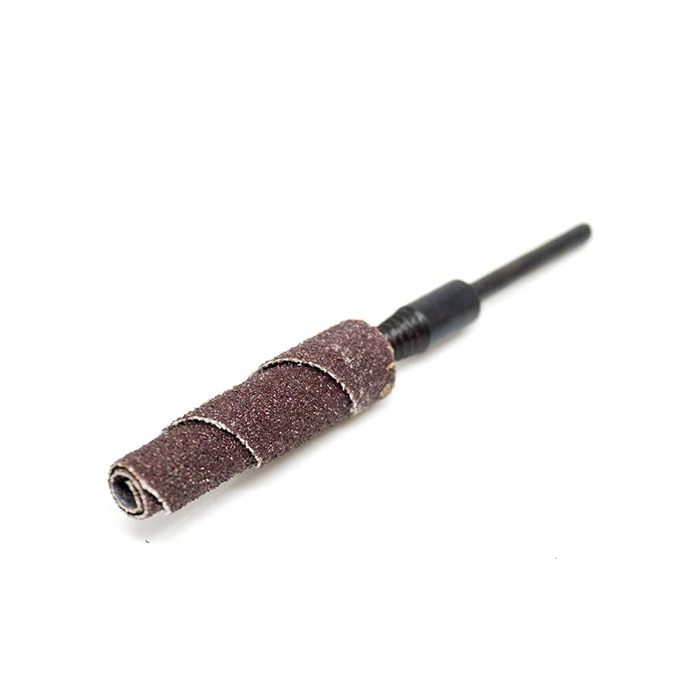 Benchmark Abrasives 10-Pack Aluminum Oxide Tapered Sanding Cartridge Rolls - 3/8