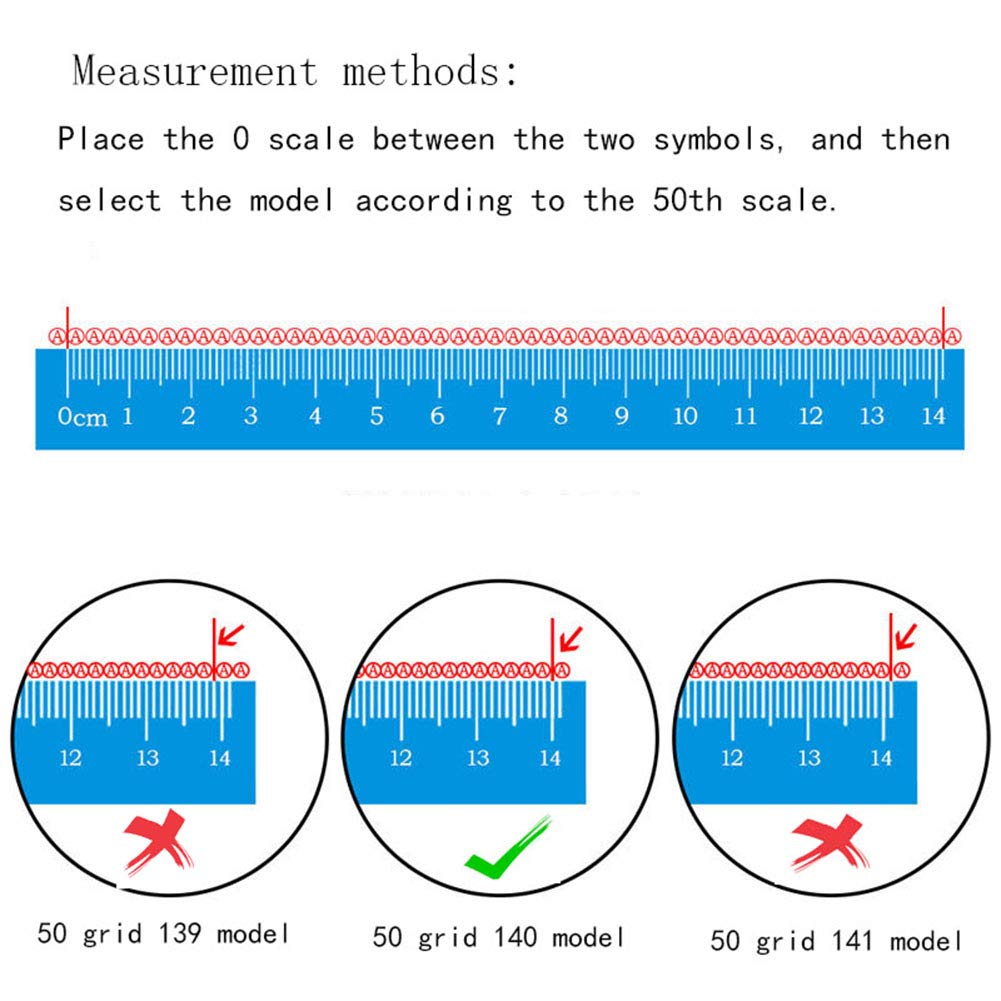2-Piece Diamond Painting Ruler Set with 216 Blank Grids - 140mm Grid Length for DIY Rhinestone Embroidery & Diamond Art - Perfect for Diamond Painting Kits, Cross Stitch, and Craft Projects
